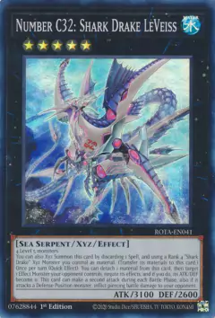 Number C32: Shark Drake LeVeiss - ROTA - Super Rare