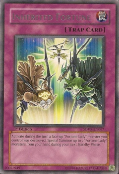 Inherited Fortune (dañada) - SOVR - Rare