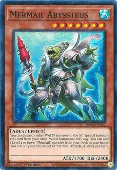 Mermail Abyssteus - RA03 - Super Rare