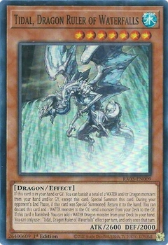 Tidal, Dragon Ruler of Waterfalls - RA03 - Super Rare