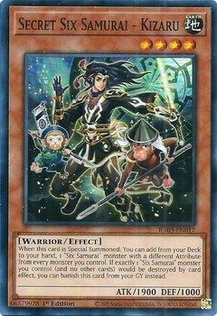 Secret Six Samurai - Kizaru - RA03 - Super Rare