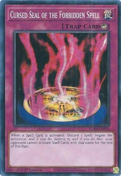 Cursed Seal of the Forbidden Spell - RA03 - Super Rare