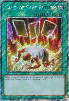 Card of Safe Return - RA03 - Platinum Secret Rare - comprar online