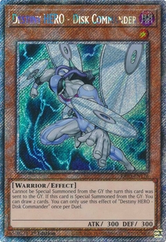Destiny HERO - Disk Commander - RA03 - Platinum Secret Rare - comprar online