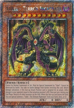 Yubel - Terror Incarnate - RA03 - Platinum Secret Rare - comprar online