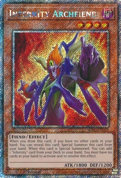 Infernity Archfiend - RA03 - Platinum Secret Rare - comprar online
