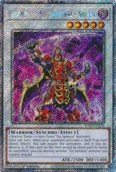 Legendary Six Samurai - Shi En - RA03 - Platinum Secret Rare - comprar online