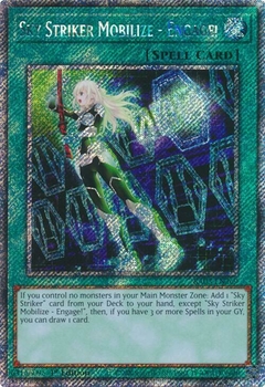 Sky Striker Mobilize - Engage! - RA03 - Platinum Secret Rare - comprar online