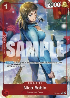 Nico Robin (FULL ART - Parallel) - OP05-010 - UC - comprar online