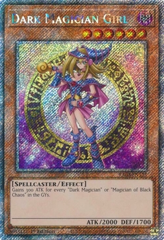 Dark Magician Girl (Alternate Art) (B) - RA03 - Platinum Secret Rare - comprar online