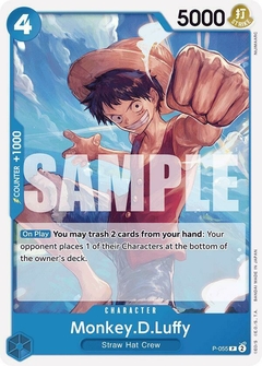 Monkey.D.Luffy - P-055 - P