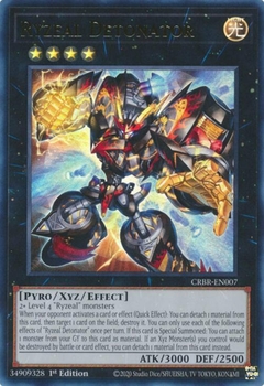 Ryzeal Detonator - CRBR - Ultra Rare