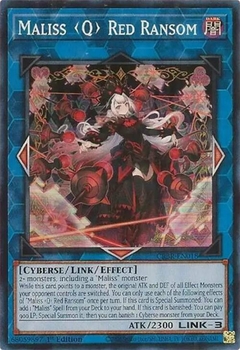 Maliss Q Red Ransom - CRBR - Super Rare