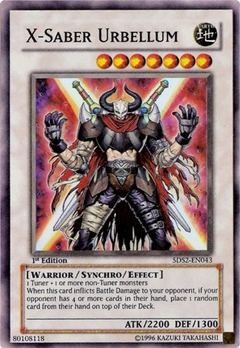 X-Saber Urbellum - 5DS2 - Super Rare