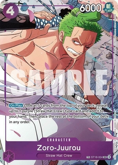Zoro-Juurou (Parallel) (Special) (Treasure) - ST18-004 - SR - comprar online