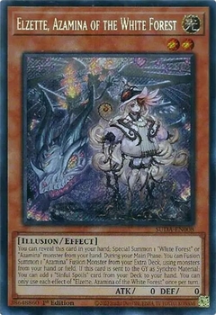 Elzette, Azamina of the White Forest - SUDA - Secret Rare - comprar online