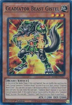 Gladiator Beast Gistel - SUDA - Super Rare - comprar online