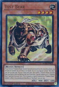 Test Bear - SUDA - Ultra Rare - comprar online