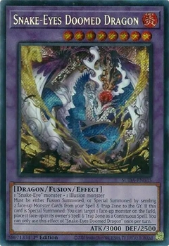 Snake-Eyes Doomed Dragon - SUDA - Secret Rare - comprar online