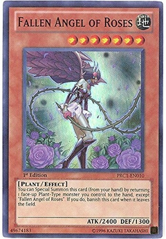 Fallen Angel of Roses (dañada) - PRC1 - Super Rare
