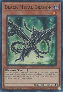 Black Metal Dragon - RA04 - Super Rare - comprar online