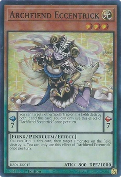 Archfiend Eccentrick - RA04 - Super Rare - comprar online