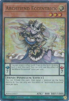 Archfiend Eccentrick - RA04 - Ultra Rare - comprar online