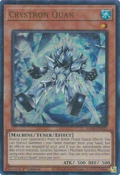Crystron Quan - RA04 - Ultra Rare - comprar online