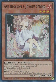 Ash Blossom & Joyous Spring (Alternate Art) - RA04 - Super Rare - comprar online