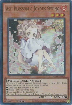 Ash Blossom & Joyous Spring (Alternate Art) - RA04 - Ultra Rare - comprar online