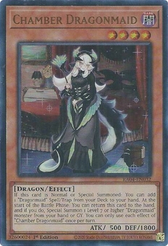 Chamber Dragonmaid - RA04 - Ultra Rare - comprar online