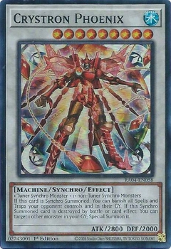 Crystron Phoenix - RA04 - Super Rare - comprar online