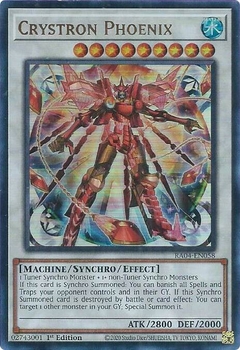 Crystron Phoenix - RA04 - Ultra Rare - comprar online