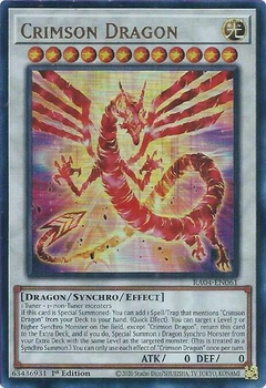 Crimson Dragon - RA04 - Ultra Rare - comprar online