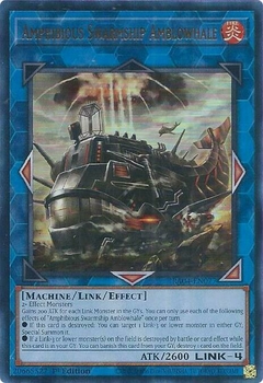 Amphibious Swarmship Amblowhale - RA04 - Ultra Rare - comprar online