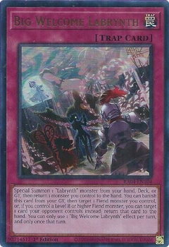 Big Welcome Labrynth - RA04 - Ultra Rare - comprar online