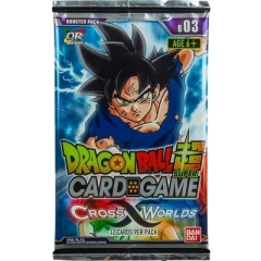 Cross Worlds - BT3 - Booster Pack Dragon Ball Super Card Game MASTERS