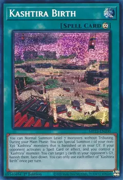 Kashtira Birth - MP23 - Prismatic Secret Rare