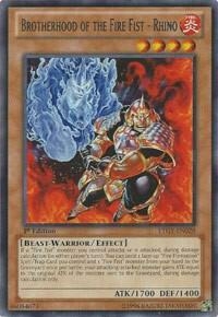 Brotherhood of the Fire Fist - Rhino - LTGY - Rare - comprar online
