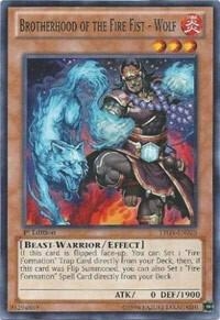 Brotherhood of the Fire Fist - Wolf - LTGY - Common