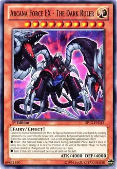 Arcana Force EX - The Dark Ruler - SP13 - Common