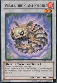 Puralis, the Purple Pyrotile (dañada) - SHSP - Rare
