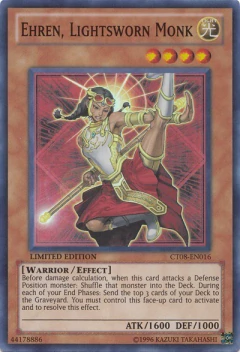 Ehren, Lightsworn Monk - CT08 - Super Rare