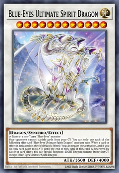 Blue-Eyes Ultimate Spirit Dragon - SDWD - Secret Rare - comprar online