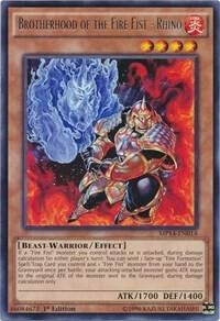 Brotherhood of the Fire Fist - Rhino - MP14 - Rare - comprar online
