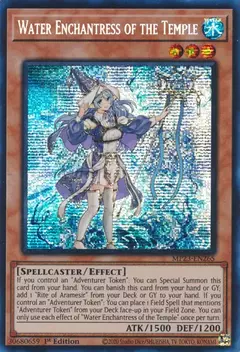 Water Enchantress of the Temple - MP23 - Prismatic Secret Rare