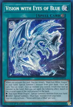 Vision with Eyes of Blue - MP23 - Secret Rare