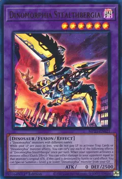 Dinomorphia Stealthbergia - MP23 - Ultra Rare