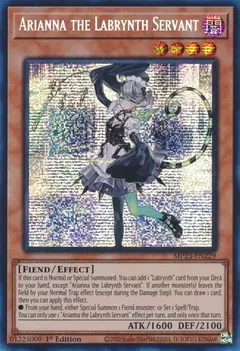 Arianna the Labrynth Servant- MP23 - Prismatic Secret Rare