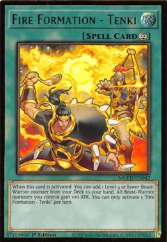 Fire Formation - Tenki - MGED - Gold Rare